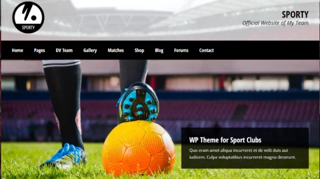 sport website